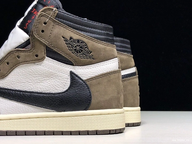 Rep Onekick CD4487 'Mocha' Jordan Scott Retro OG High x 1 100 - Air Travis 0816